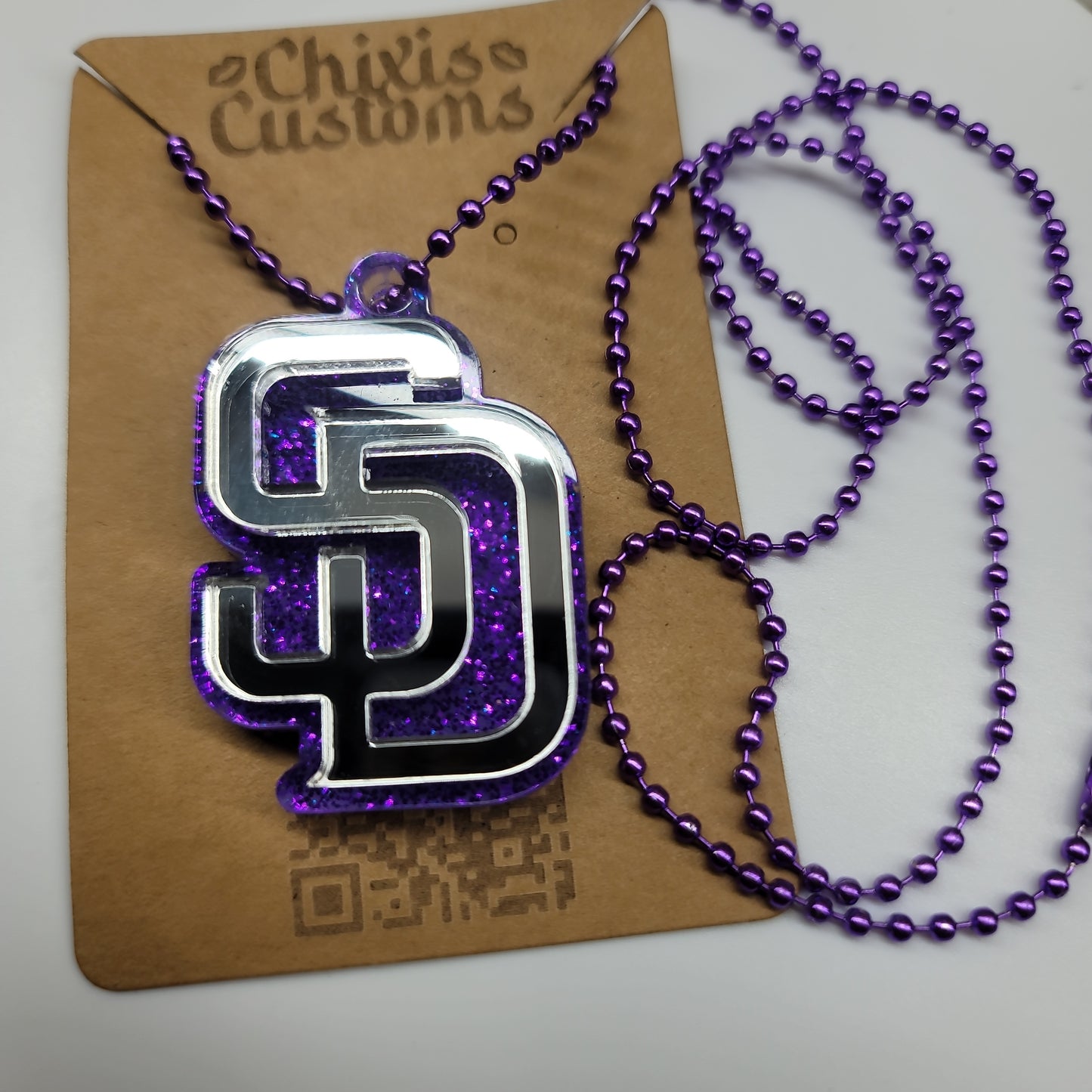 Acrylic SD Necklace