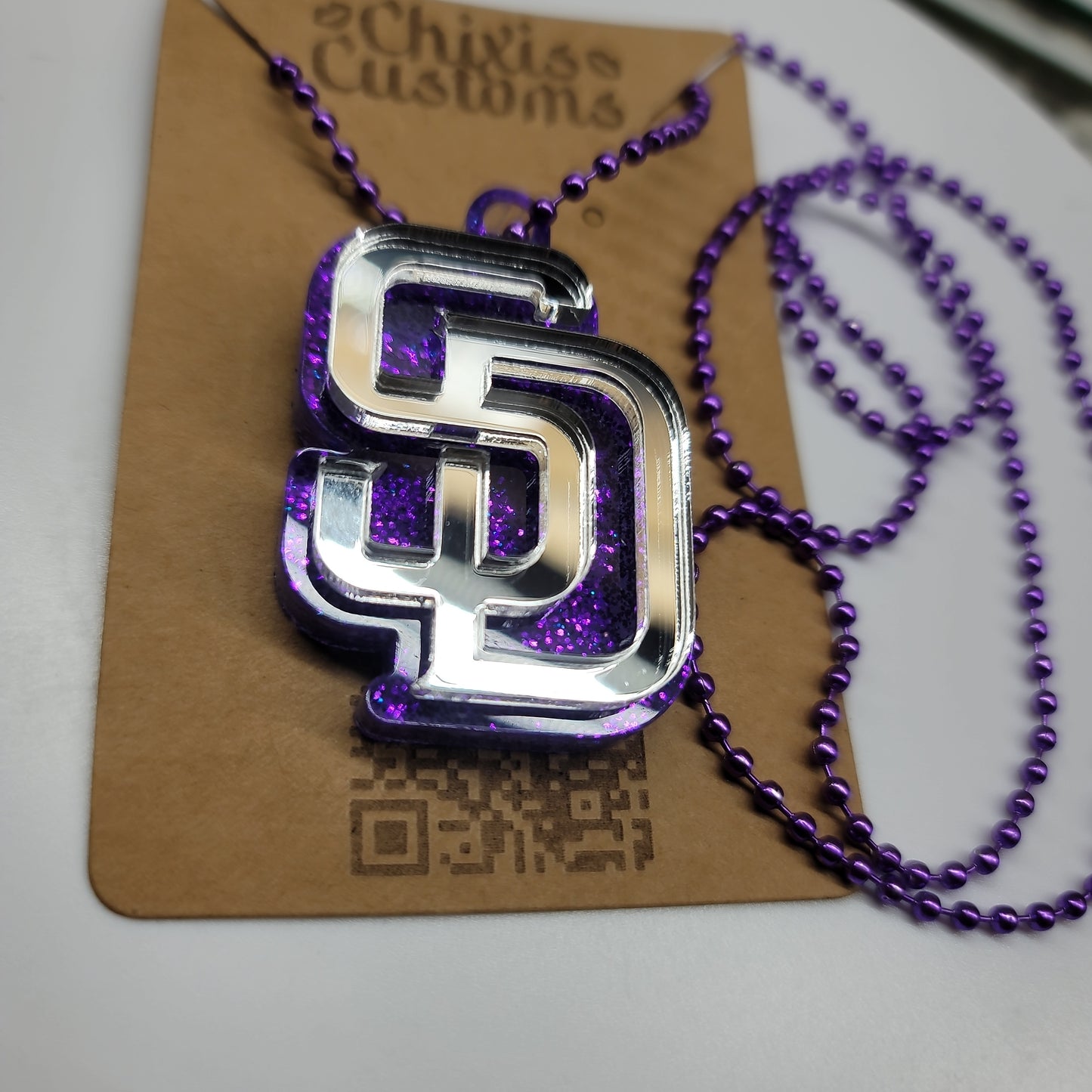 Acrylic SD Necklace