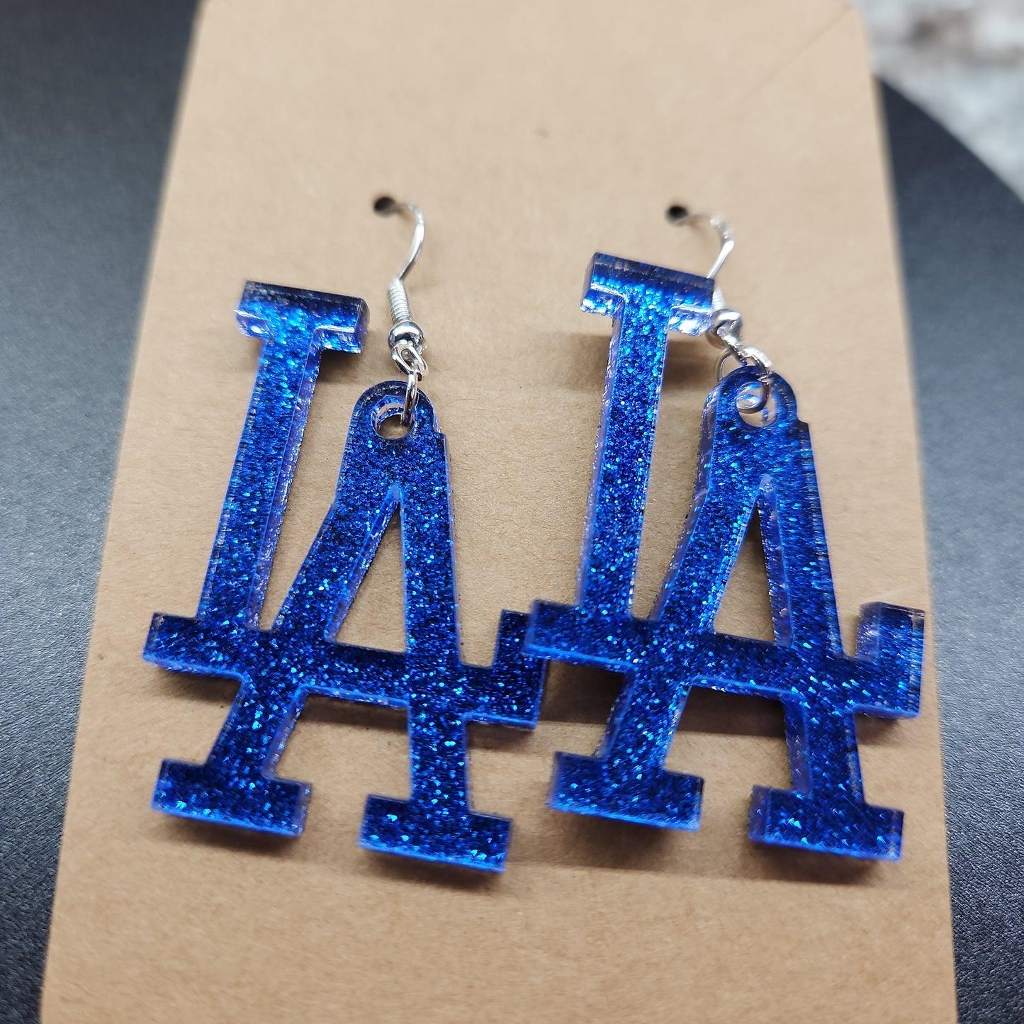 Acyrlic LA earrings
