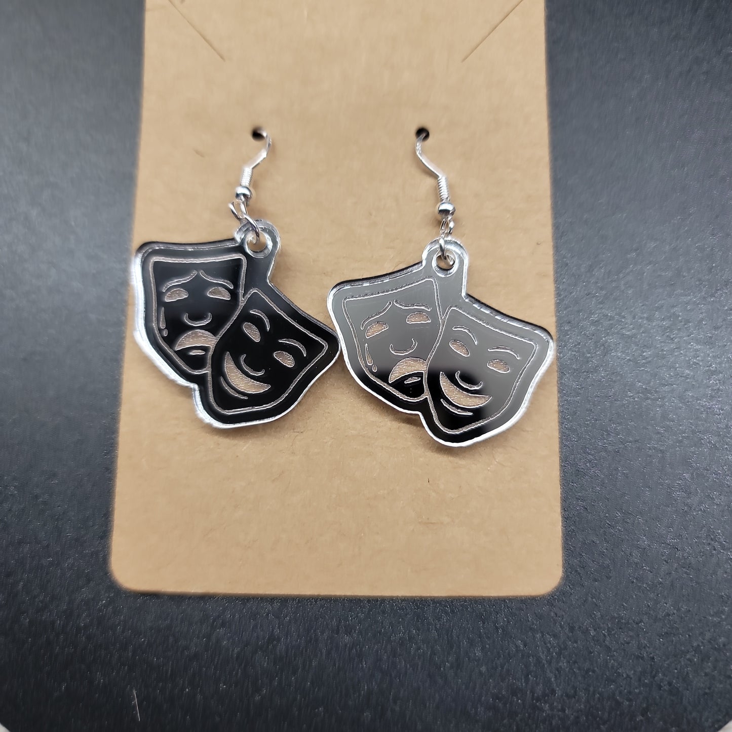 Mirrored Acrylic Earrings