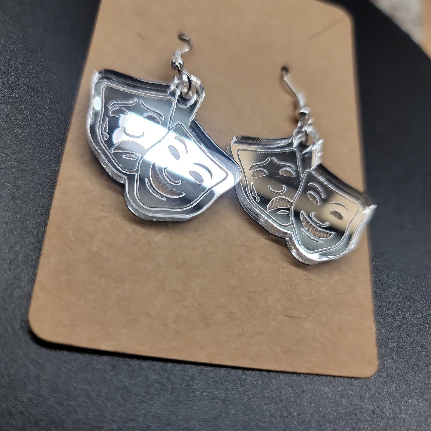 Mirrored Acrylic Earrings