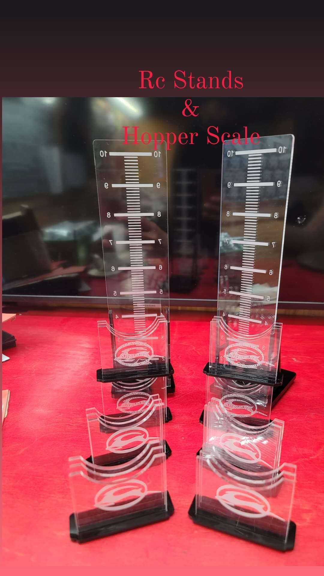Lowrider RC car wheel stands