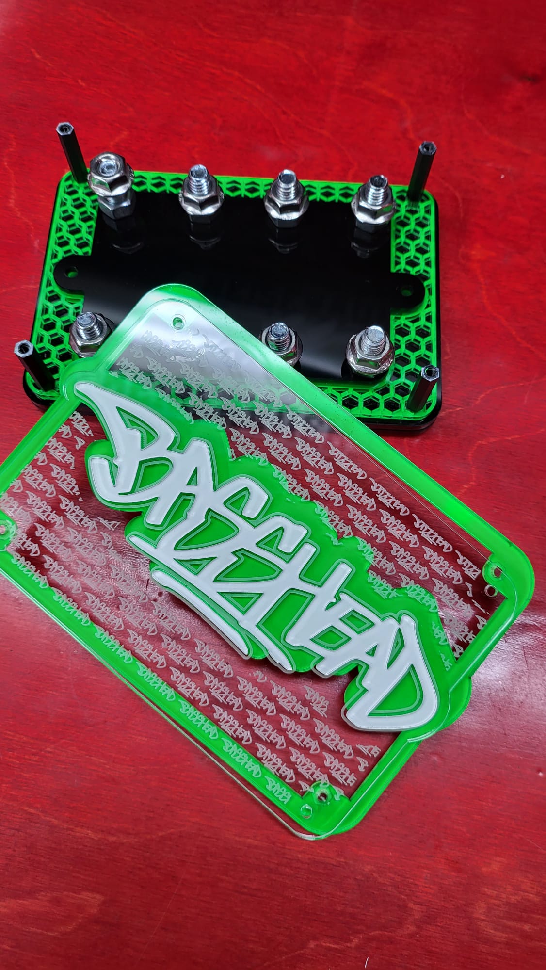 4 spot basshead fuseblock V3 green