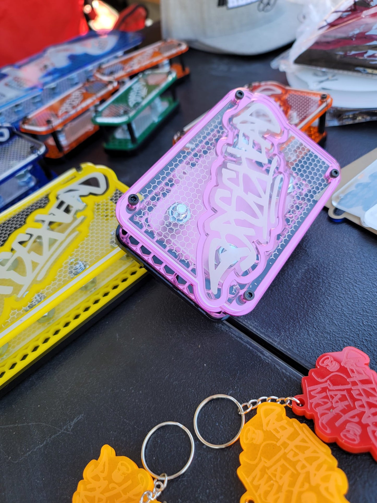 2 spot fuseblock v2 pink mirror