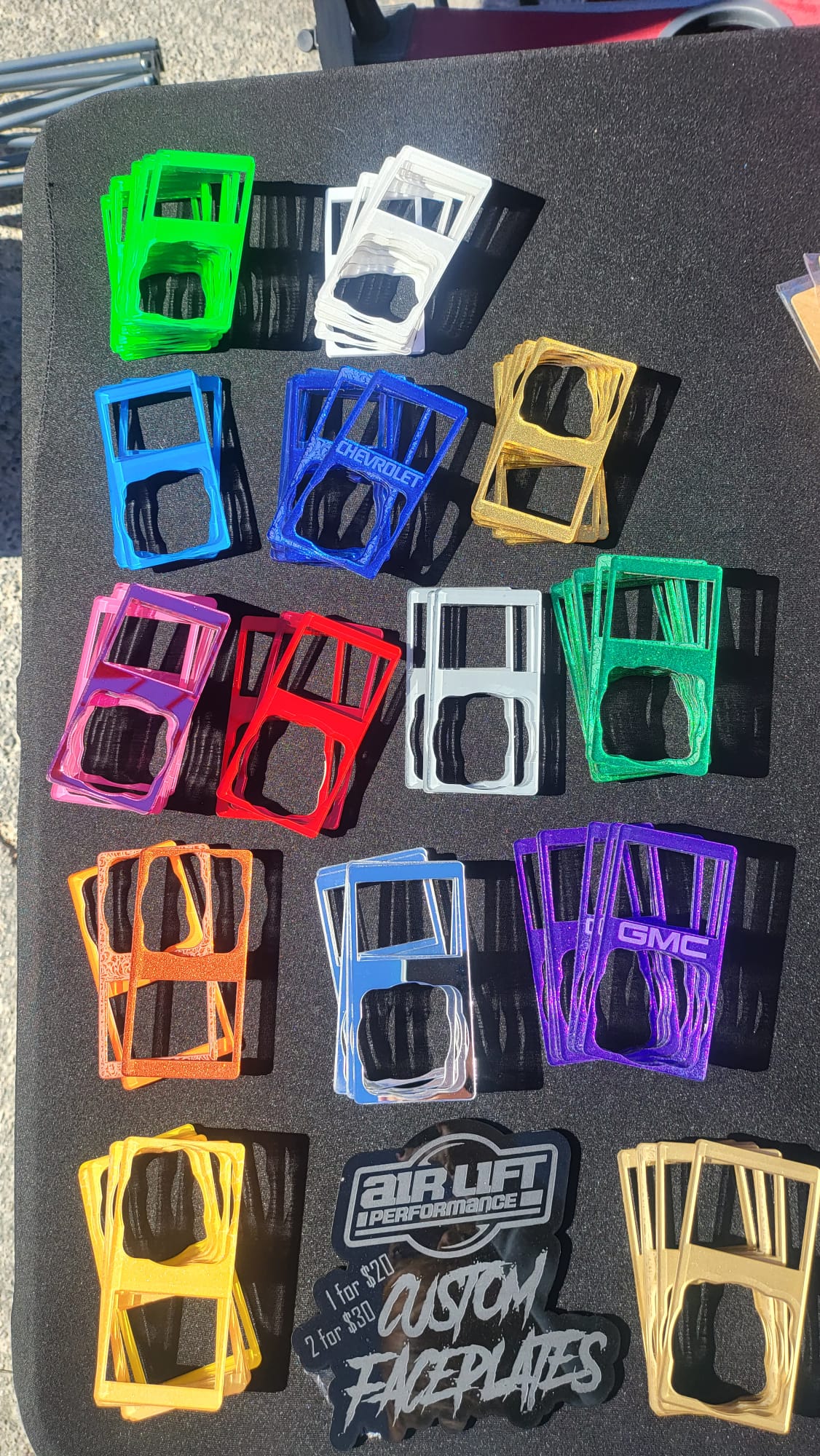 Airlift Controller Faceplates