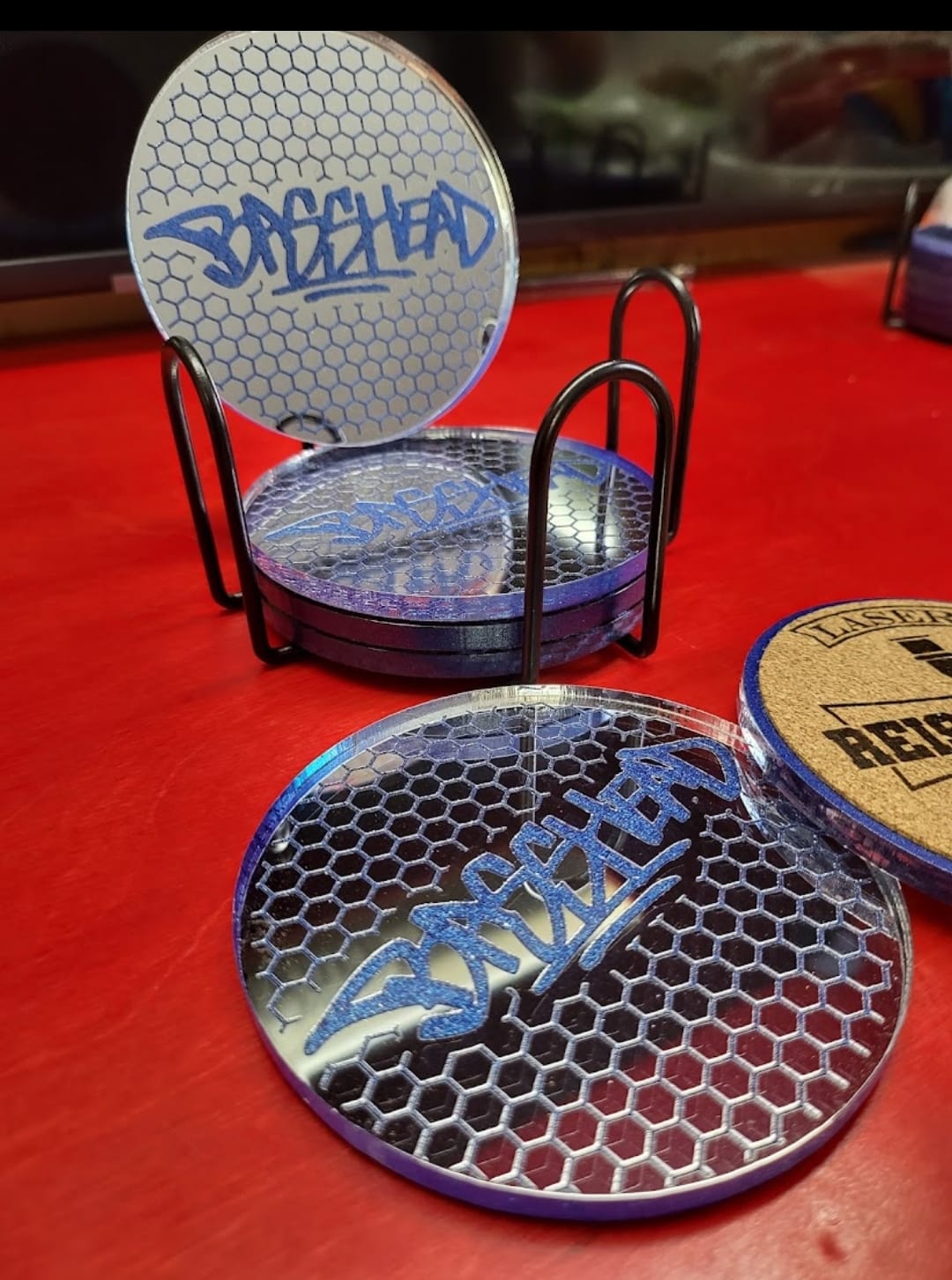 Basshead Drink Coasters