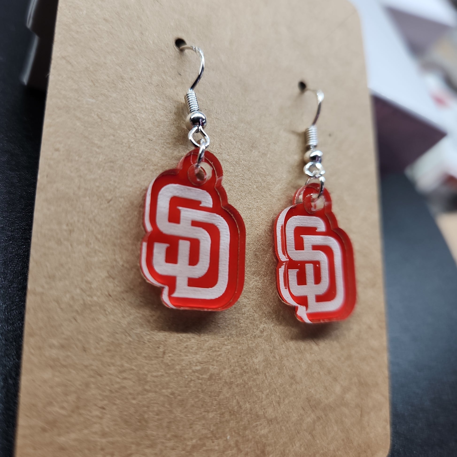 San Francisco 49ers Earrings (Silver)