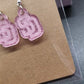 Small Acyrlic SD earrings